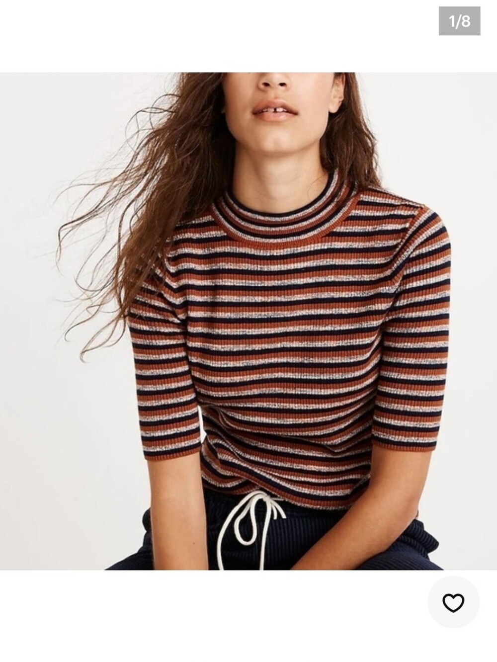 Madewell Dalston Crew Neck Sweater Size Medium